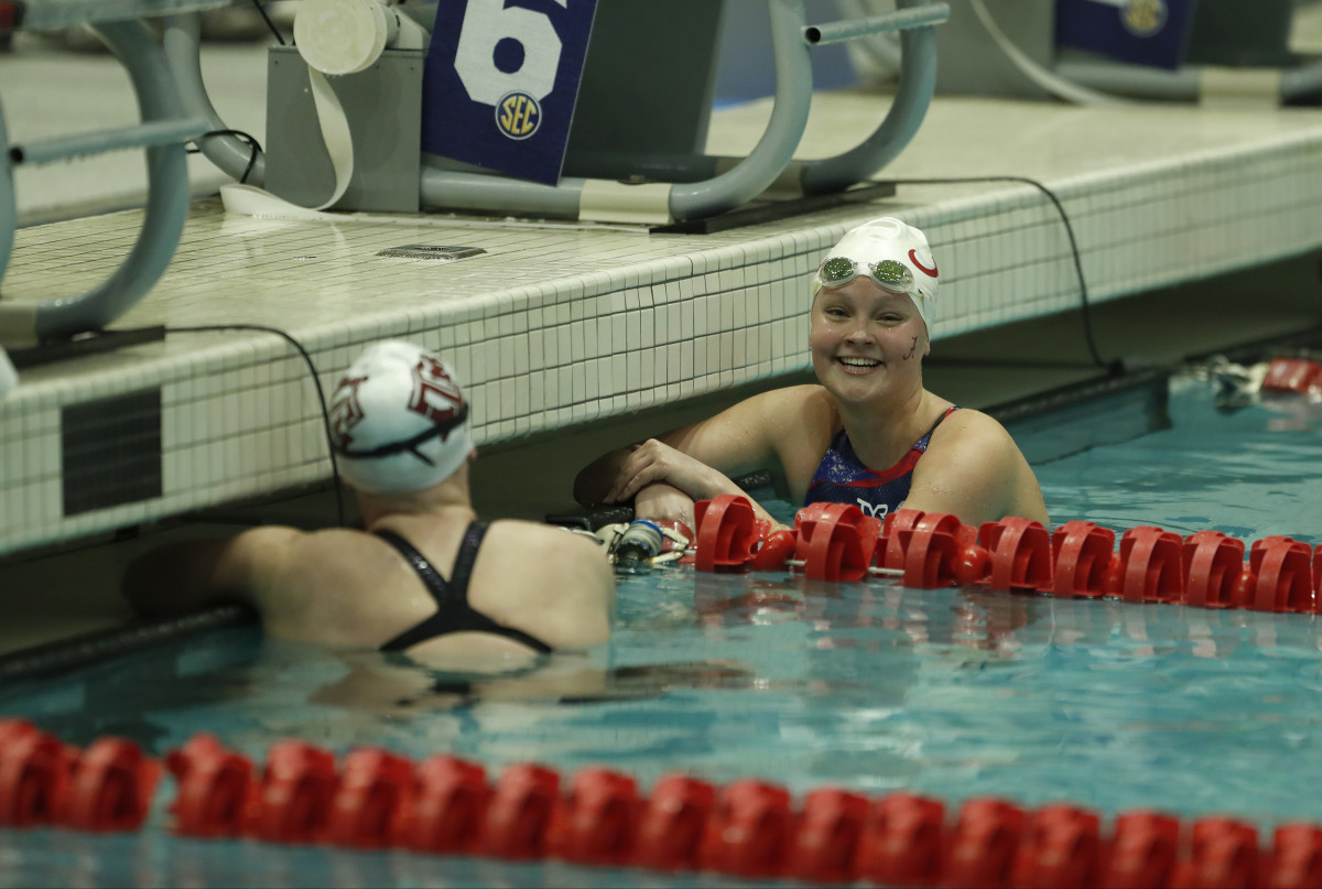 Alabama swimmer Kensey McMahon